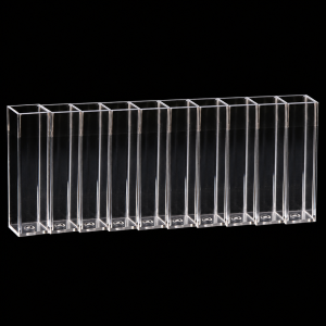 (MQPCU007) Plastic Standard Cuvette, Disposable Sample Chamber, Pack of 10
