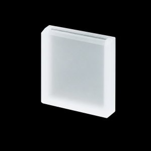 (MQQCU005) Custom Quartz Cuvette, 100 µL, Five-Side Frosted, 1 mm Wall