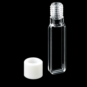 (MQQSC007) Quartz Screw-Top Cuvette, 3 mm path, Large Screw Opening