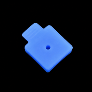 (MQPCU015) Silicone Cuvette Cap with Injection Hole, Injection Access