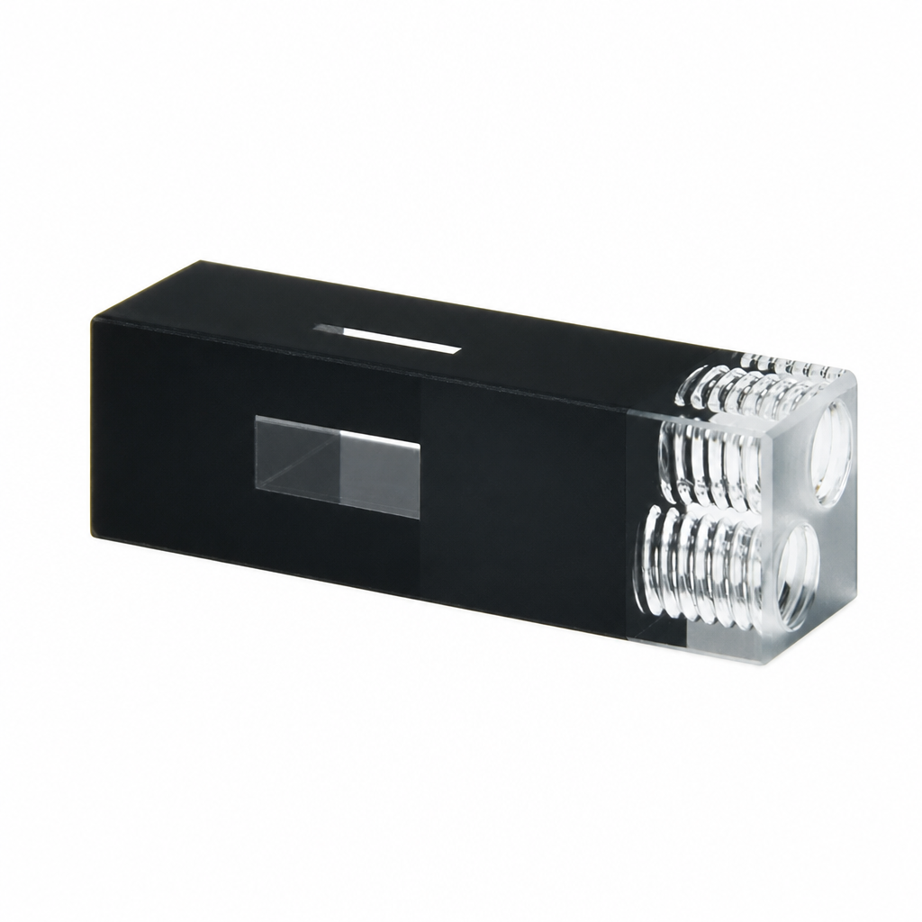 MQQFL003 quartz fluorescence flow cell, 10 mm path length