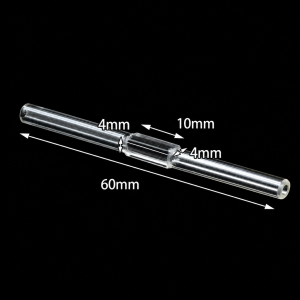 (MQQFL010) Quartz Flow Cell, 2 mm path, 40 µL nominal capacity, Short Square Measurement Region