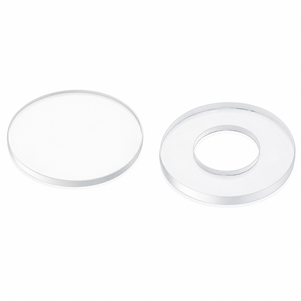 (MQQMC044) Quartz Micro Cuvette Set with Cover Plate, 0.6 mm Path, 16 µL