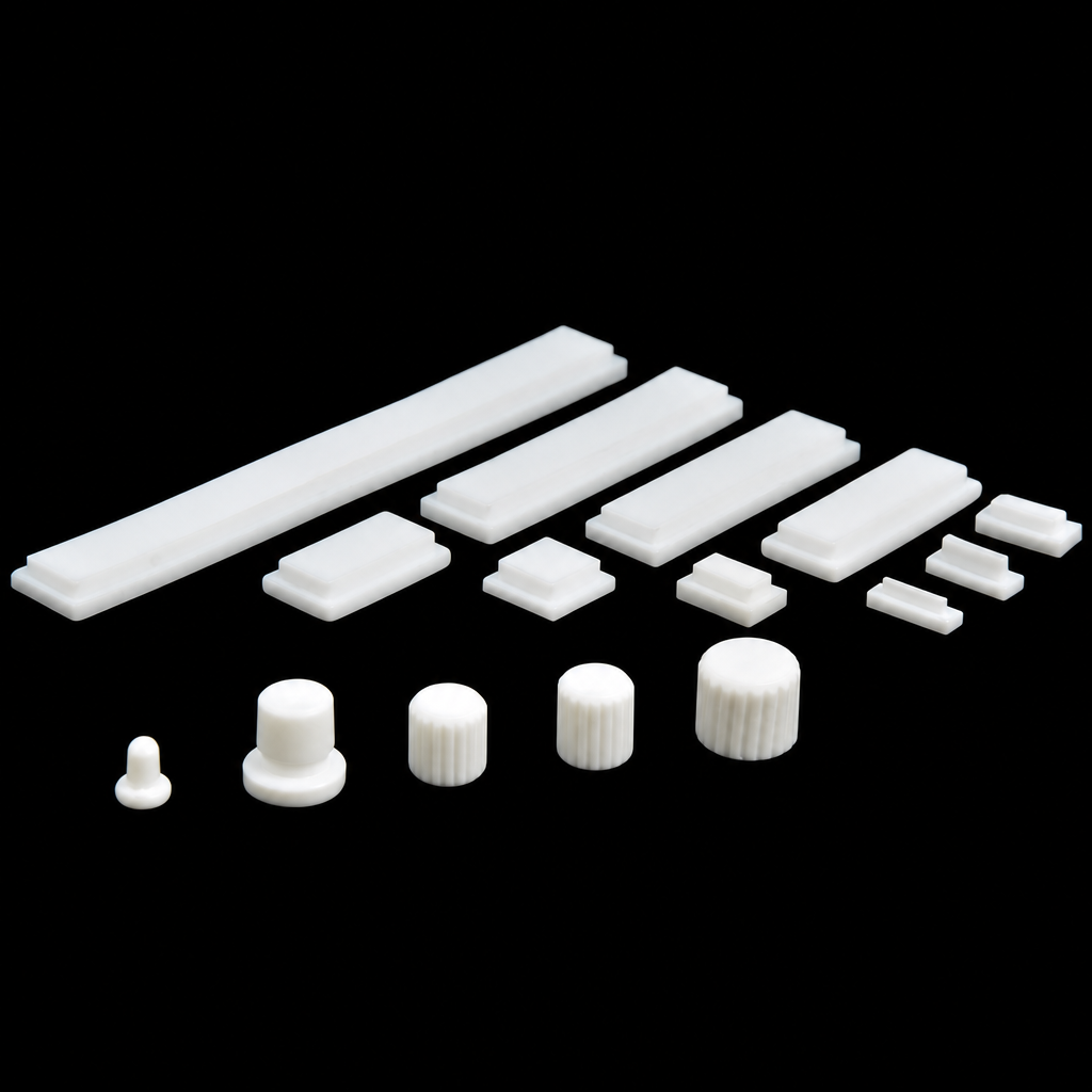 White PTFE cuvette lid for 20 mm path cuvette, listed size 22.5 × 12.5 × 5 mm, 1 Piece