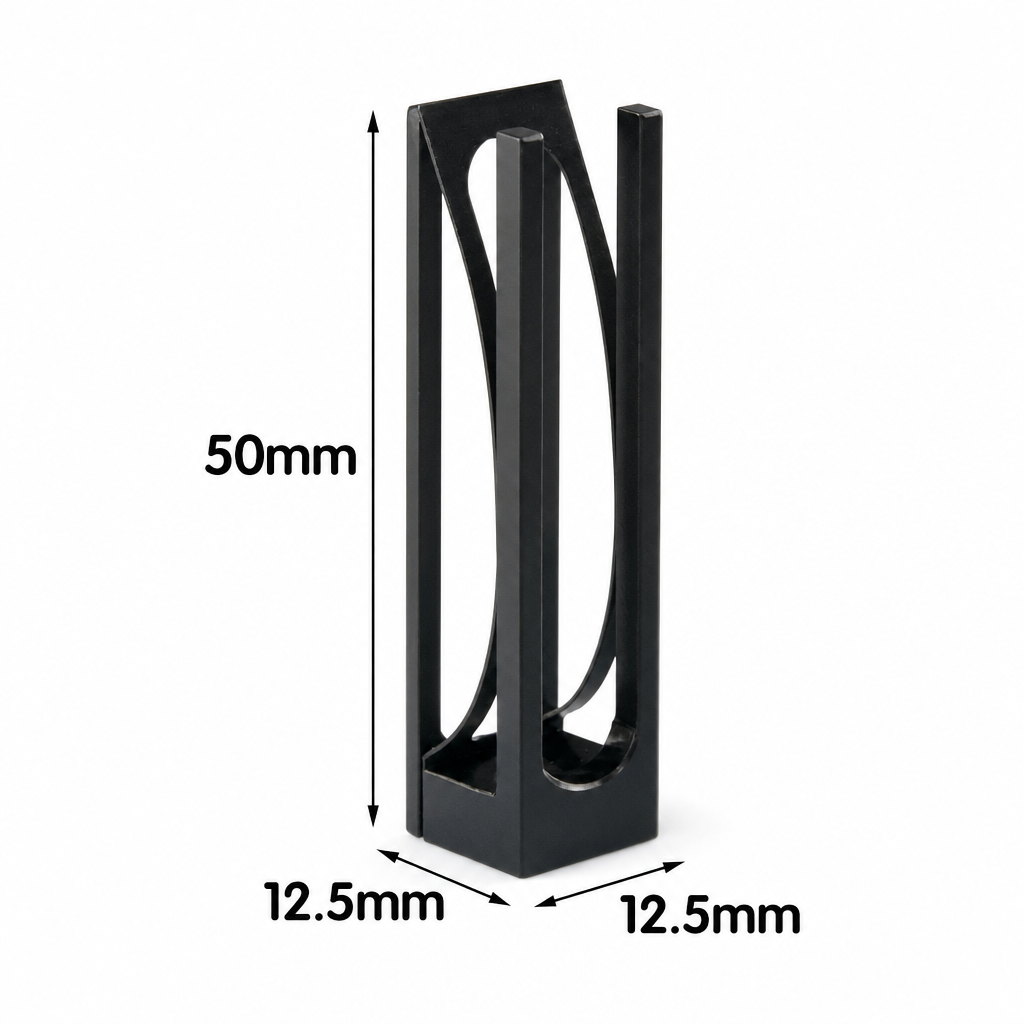 Upright short-path cuvette holder