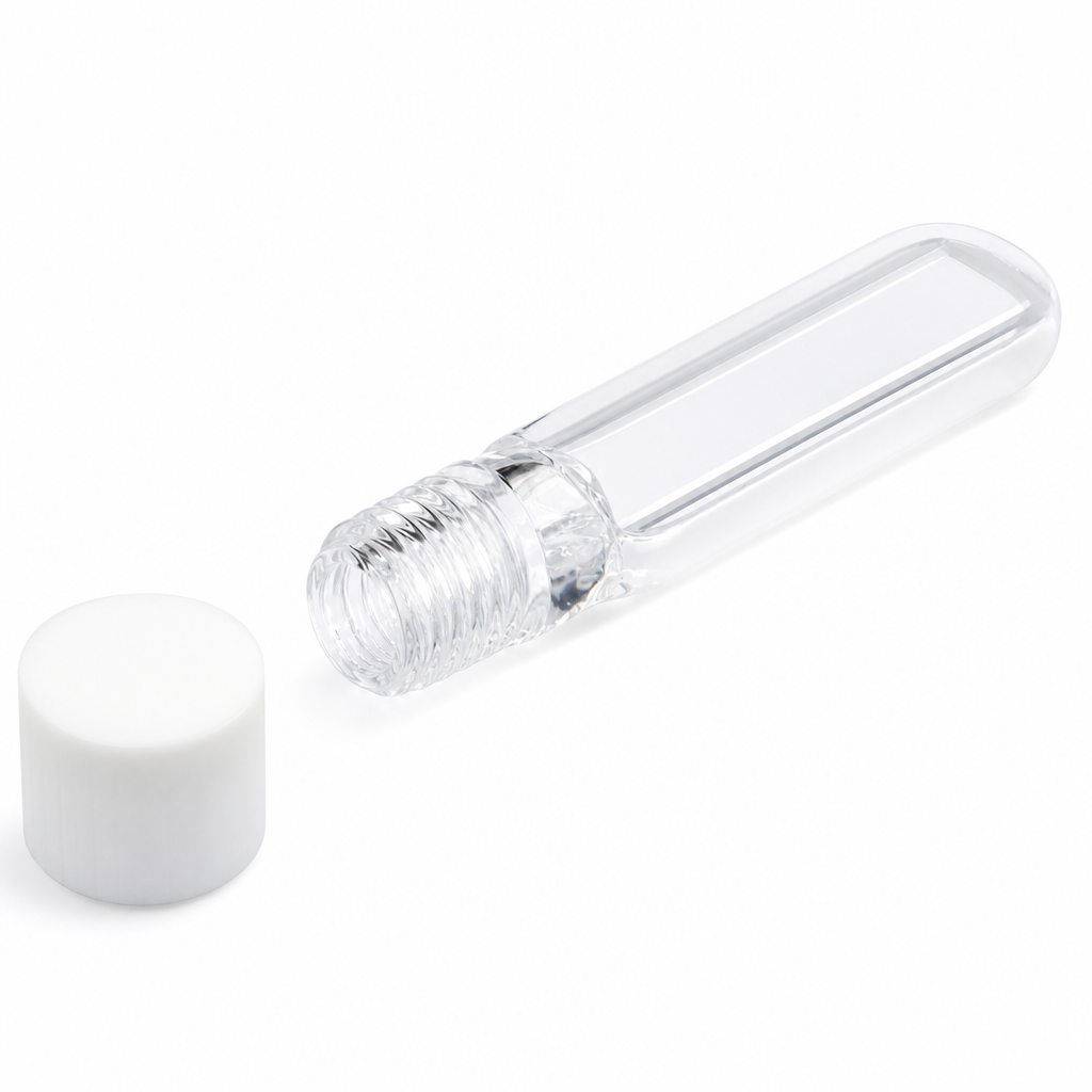 Quartz Screw-Top Cuvettes, 1 mm Path, 260 µL, 2-Pack
