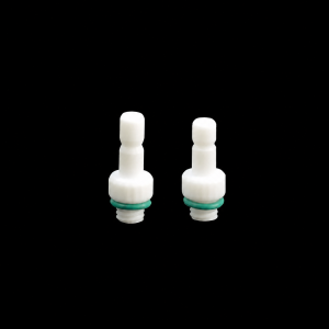 (MQQFC005) Threaded Flow-Cell Fitting Set, Two Removable Fittings