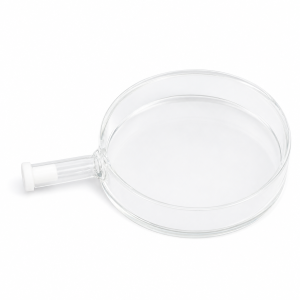 (MQAVC003) Quartz Atomic Vapor Cell, 10 mm path, 20 mL nominal capacity, Circular Chamber with Side Fill Stem