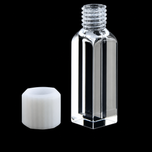 (MQQFL008) Quartz Micro Cuvette, 10 mm path, 2 mm Slit with Screw Closure