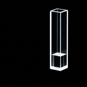 (MQQFL048) Quartz Fluorescence Cuvette, 8 mm path, Raised Sample Region