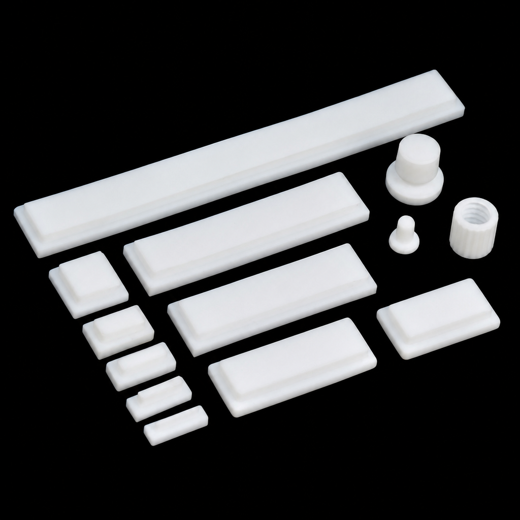 Cuvette Holder, 52.5 × 12.5 × 5 mm, PTFE, 1 Piece