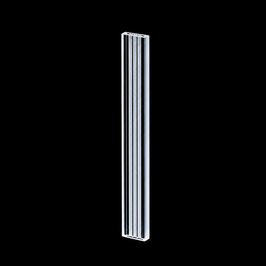 Quartz Sample Cell, 65 µL, 0.25 mm Path, 52 × 7 × 2.25 mm