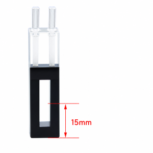 (MQQFC113) Quartz Flow Cell, 10 mm path, 900 µL nominal capacity, Large Vertical Optical Window