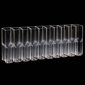 (MQPCU013) Plastic Semi-Micro Cuvette, Reduced Sample Chamber, Pack of 10