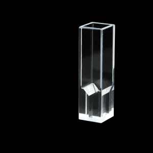 (MQQMC050) Quartz Ultra-Micro Cuvette, 10 mm path, 200 µL nominal capacity, Raised Small-Sample Region