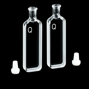 (MQQST002) Quartz Stoppered Cuvette, 3 mm path, 1 mL nominal capacity, Narrow Stoppered Sample Chamber, Pack of 2