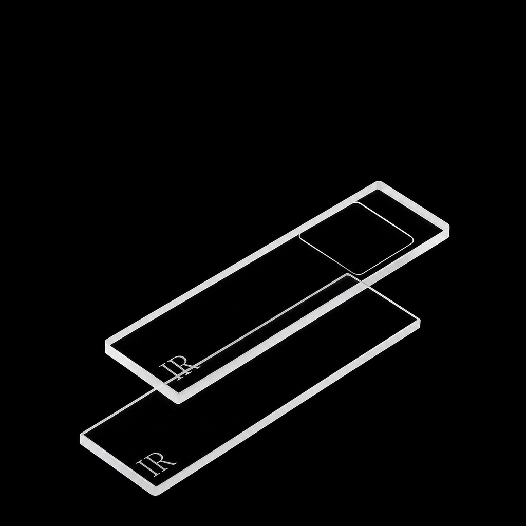 (MQQMC083) Detachable Quartz Cuvette, Capacity: 10 µL, Cover Plate Dimensions: 12 × 1.25 × 45 mm, Path Length: 0.1 mm