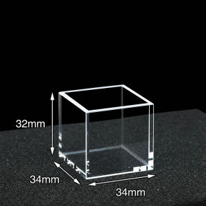 (MQQHC009) Quartz High-Capacity Cuvette, 30 mm Path, No Lid, Five-Sided Optical Windows