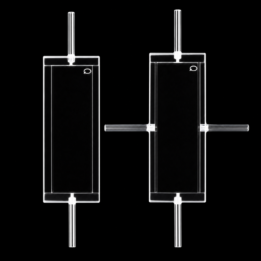 Quartz Flow Cell, 1.2 mL, 1 mm, 1 Piece