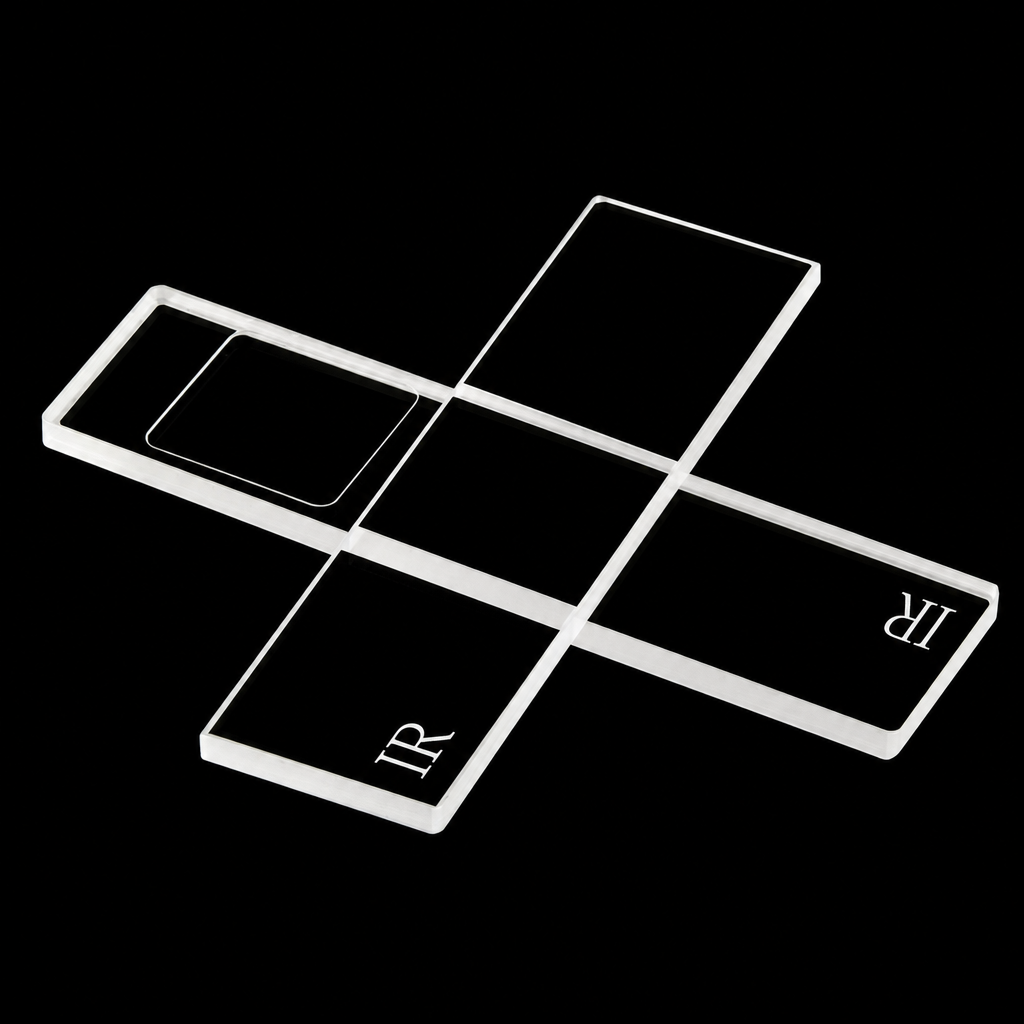 (MQQMC083) Detachable Quartz Cuvette, Capacity: 10 µL, Cover Plate Dimensions: 12 × 1.25 × 45 mm, Path Length: 0.1 mm