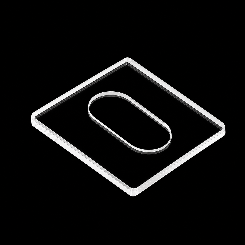 Quartz Sample Cell with Polished Groove, 5 × 10 mm, 1 Piece