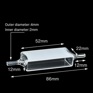 (MQQFC081) Quartz Flow Cell, 20 mm path, 10 mL nominal capacity, Broad Two-Face Chamber