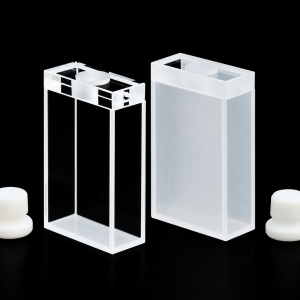(MQQST007) Stoppered Quartz Cuvette, 25/10 mm Path Length, 9 mL, With Stopper, 25 mm, Four-Way Light, 1 Piece