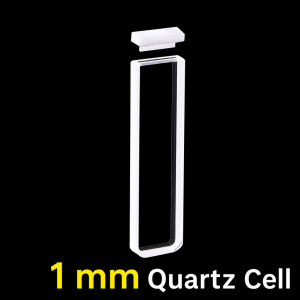 (MQQCU009) Quartz Standard Cuvette, 1 mm path, 350 µL nominal capacity, 0.5 mm Optical Wall