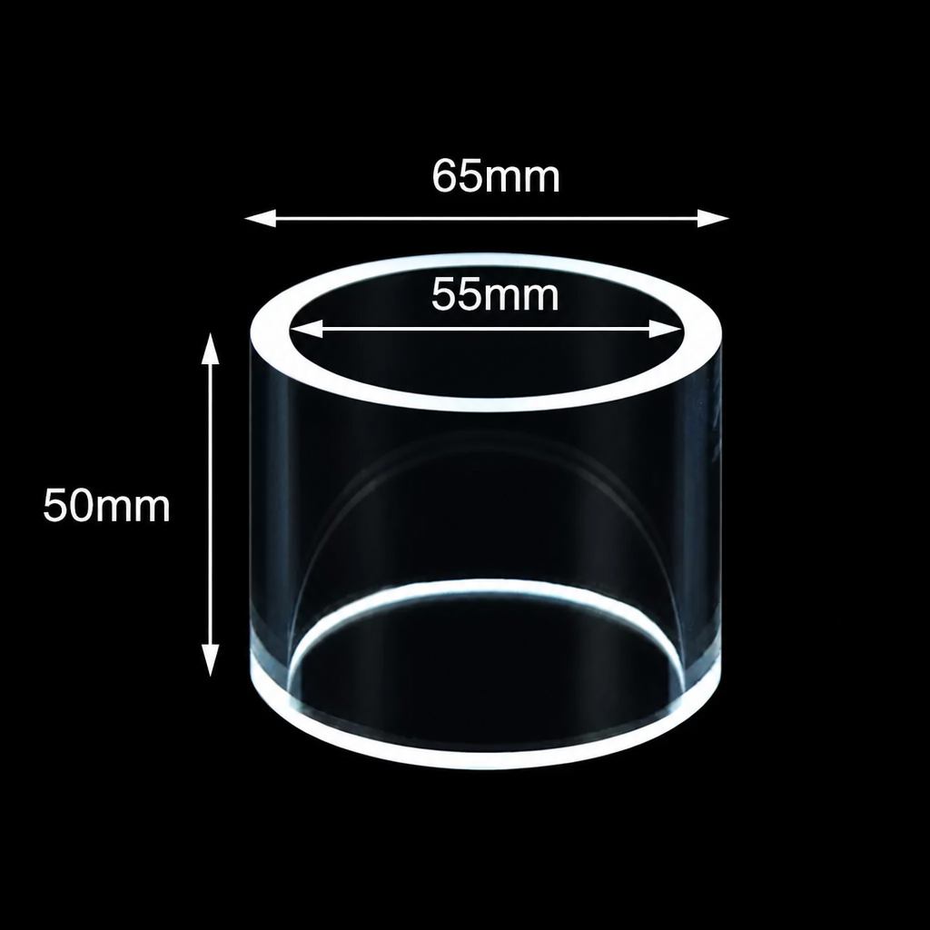 MQQIR003 jgs-3 quartz infrared reflectance sample cup, 115 mL capacity