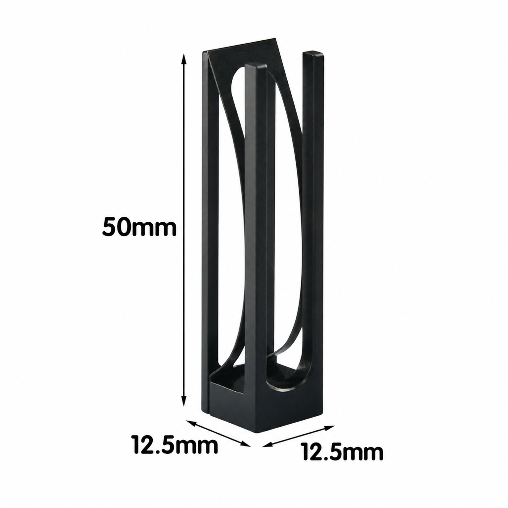(MQQFL043) Short-Path Cuvette Holder, 50 mm Height, 12.5 × 12.5 mm Base, 1 Piece