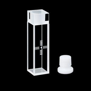 (MQQST013) Quartz Stoppered Cuvette, 10 mm path, 3.5 mL nominal capacity, Removable Stopper