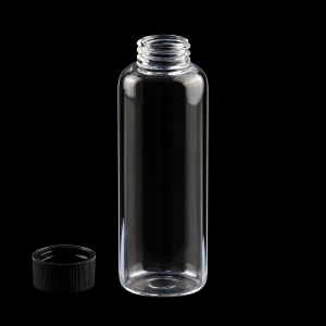 (MQM382) Quartz Screw Sample Vial, Volume: 100 mL, Size: 40 x 116 mm