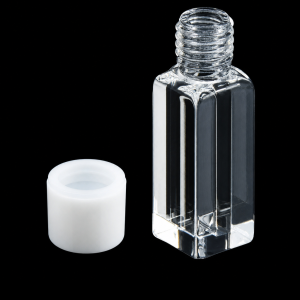 (MQQFL007) Quartz Micro Cuvette, 10 mm path, 3 mm Slit with Screw Closure