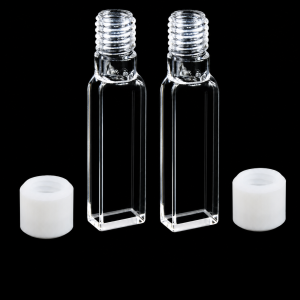 (MQQSC036) Quartz Screw-Top Cuvette, 5 mm path, Large Screw Opening, Pack of 2