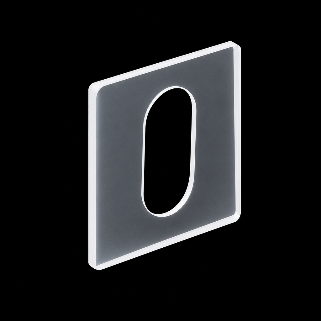 Quartz Sample Cell with Polished Groove, 5 × 10 mm, 1 Piece