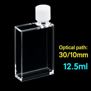 (MQQSC024) Quartz Screw-Top Cuvette, 30/10 mm paths, Broad Dual-Path Cell