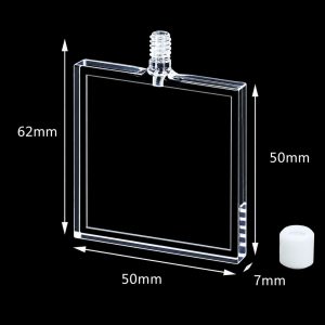 (MQQSC073) Quartz Screw-Top Cuvette, 1/44 mm paths, Broad Dual-Path Chamber