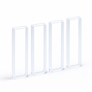 (MQGSC006) Glass Standard Cuvette, 3 mm path, 1.05 mL nominal capacity, Short-Path Glass Cell, Pack of 4