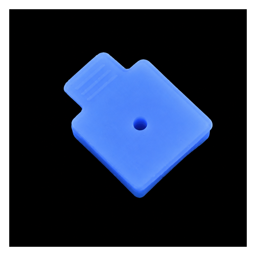 Cuvette Lid, 10 mm, Silicone, Injection Port, 1 Piece