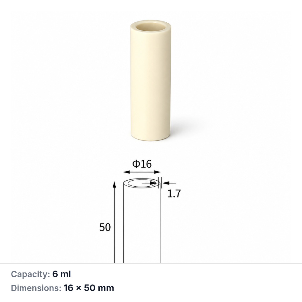 (MQACR375) Alumina, 6 mL, 16 × 50 mm, 15 g, 1 Piece