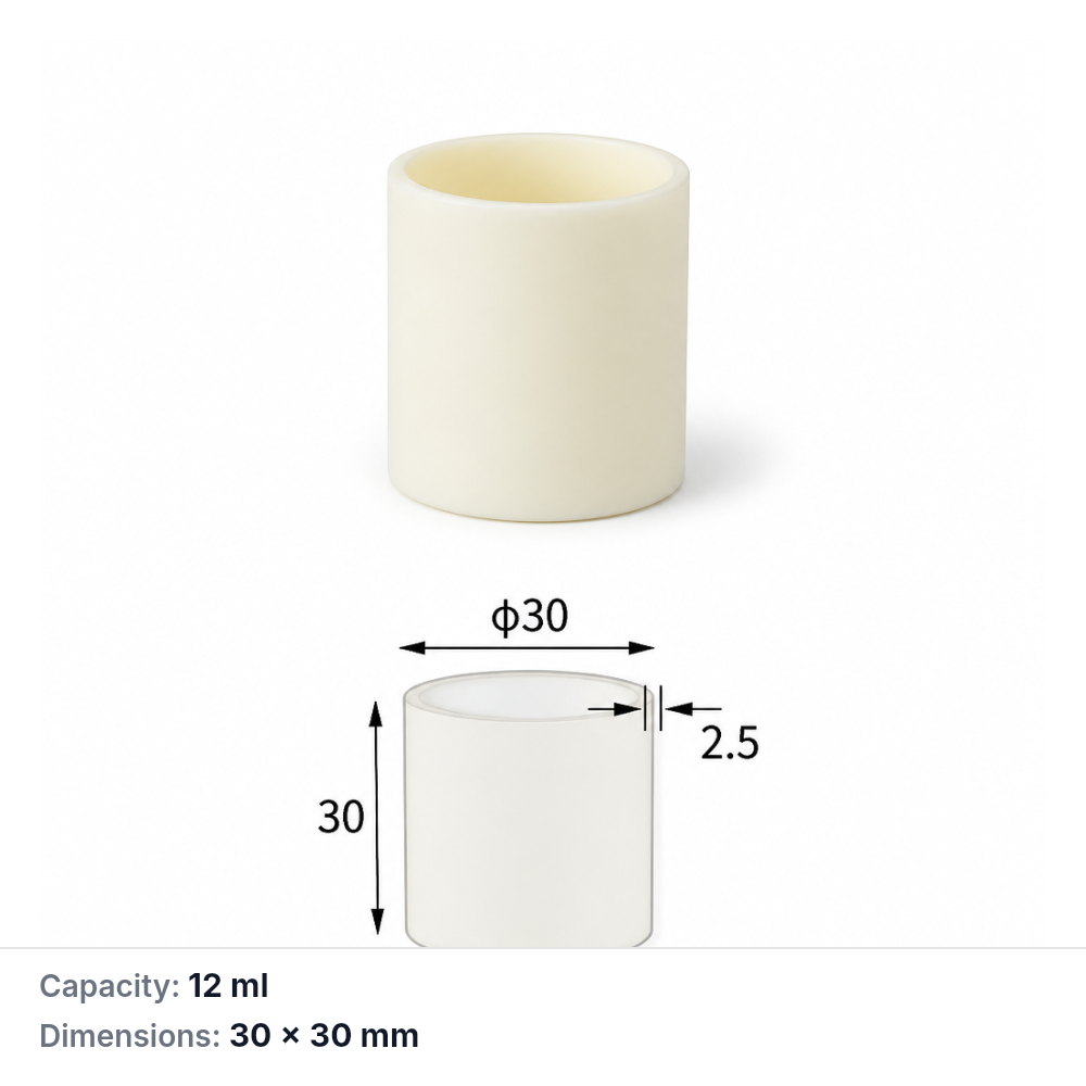 (MQACR386) Alumina, 30 × 30 mm, 12 mL, 33 g, 1 Piece