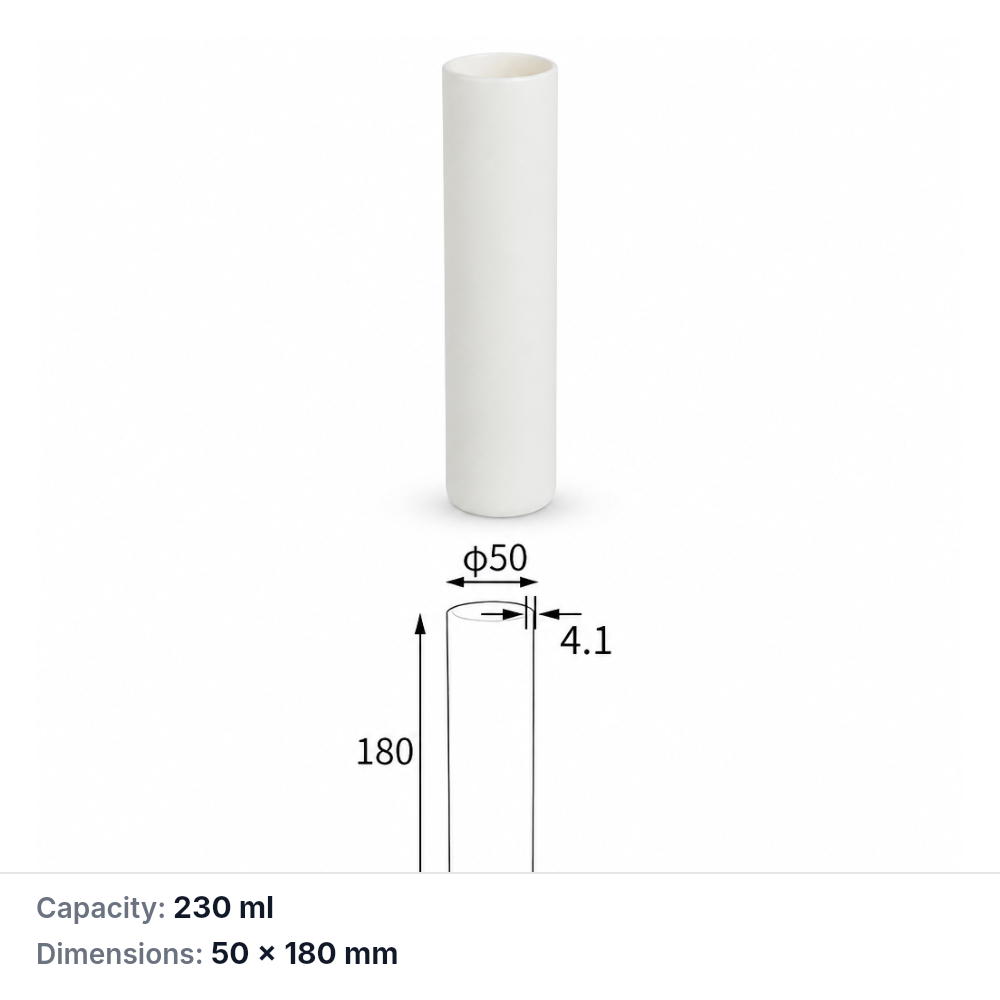 (MQACR440) Alumina, 50 × 180 mm, 230 mL, 470 g, 1 Piece