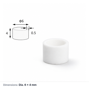 (MQACR486) Thermal Analysis Crucible, Ø6 × 4 mm, 68 µL, 1 Piece