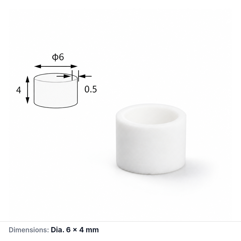 (MQACR486) Thermal Analysis Crucible, Ø6 × 4 mm, 68 µL, 1 Piece