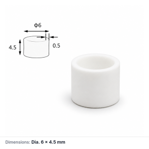 (MQACR487) Thermal Analysis Crucible, Ø6 × 4.5 mm, 78 µL, 1 Piece