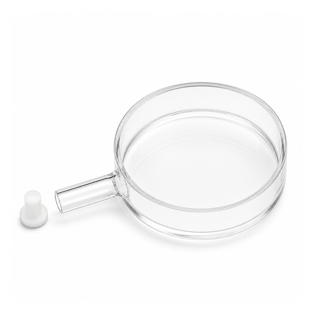 Quartz Atomic Vapor Cell, 10 mm, Quartz, Custom Size, 1 Piece