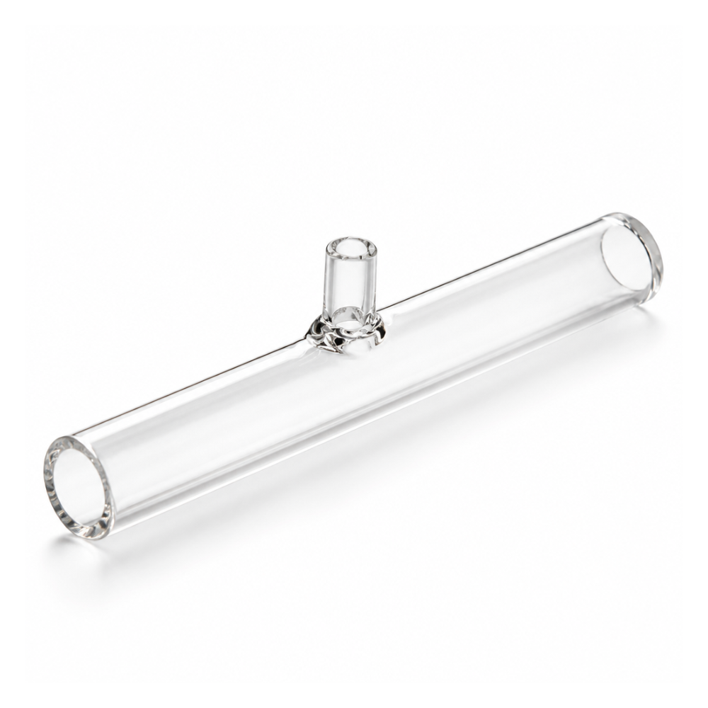 Quartz Atomic Vapor Cell, 60 mm, 7 mm, 62 mm, Quartz, 10 mm, Ø55 mm, 20 mL, Custom Size, 1 Piece