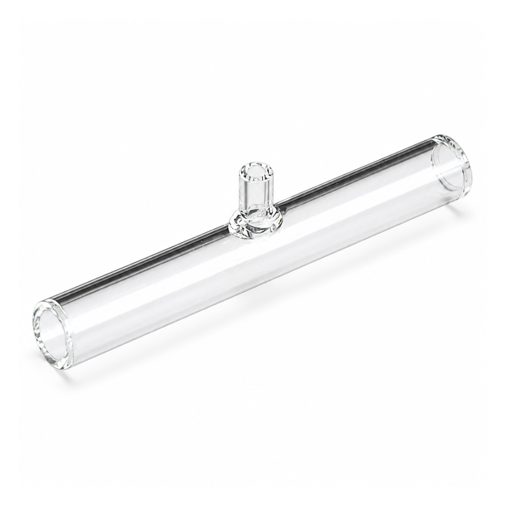 Quartz Atomic Vapor Cell, 60 mm, 7 mm, 62 mm, Quartz, 10 mm, Ø55 mm, 20 mL, Custom Size, 1 Piece