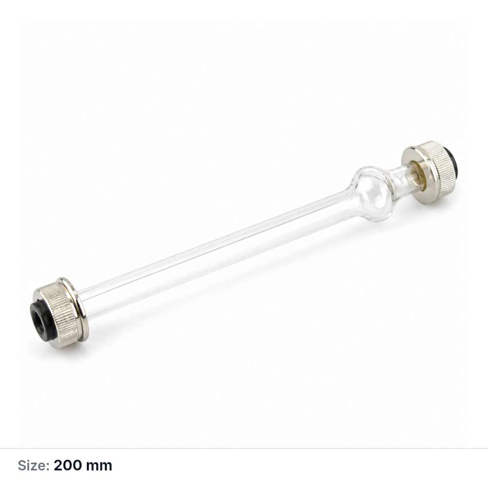 (MQOPT002) Bubble Polarimeter Tube, 200 mm, 1 Piece