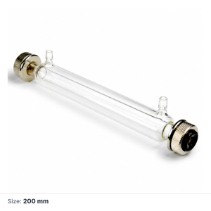 (MQOPT009) Thermostatic High-Precision Polarimeter Tube, 200 mm, 1 Piece